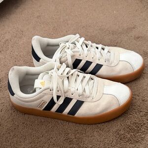 Adidas women’s White and Black Sneakers